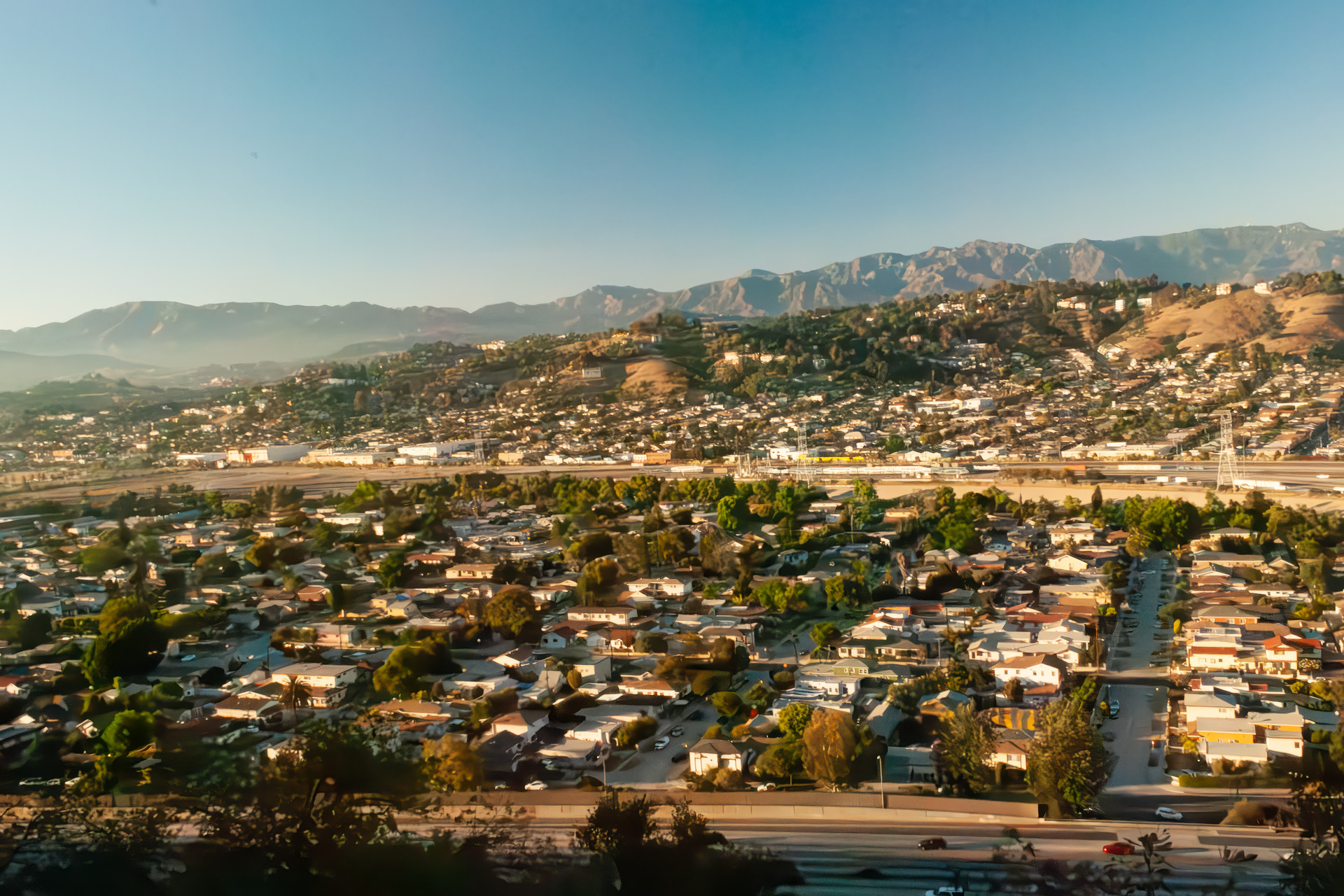 Scenic-aerial-view-of-Brea-California-with-residential-neighborhoods-and-mountains-in-the-background.-Brea-Divorce-Lawyer-providing-trusted-legal-support-for-family-law-matters