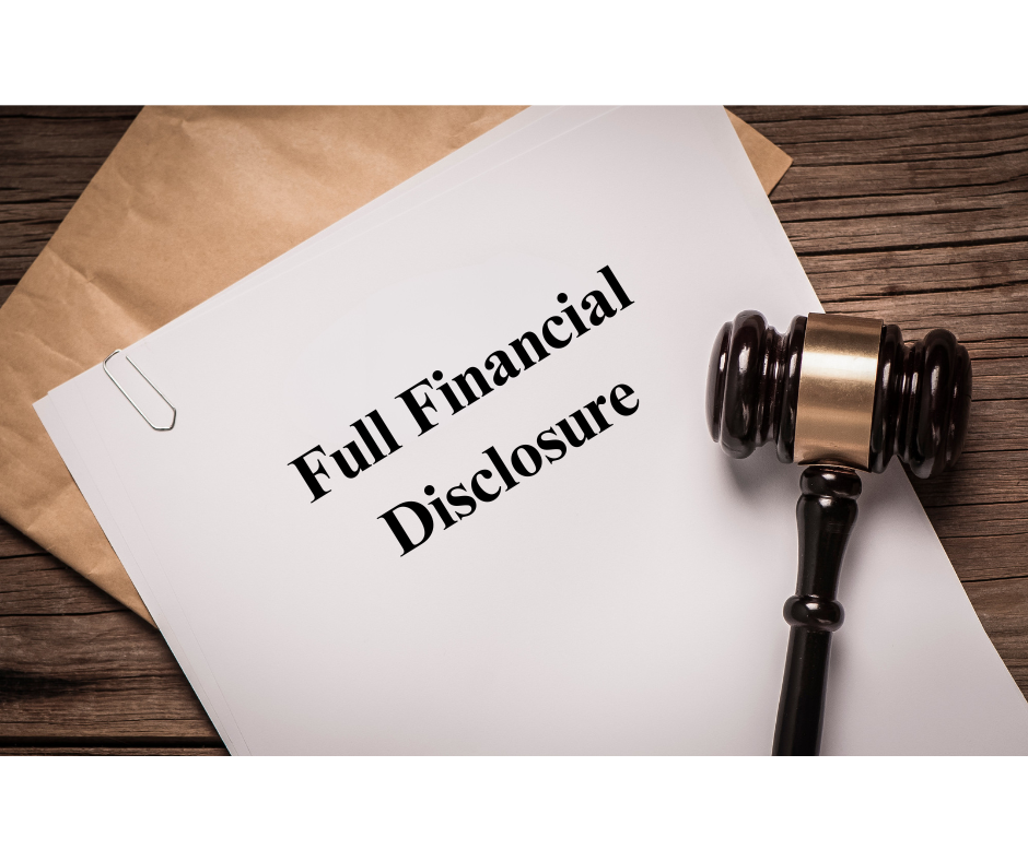 Full Financial Disclosure