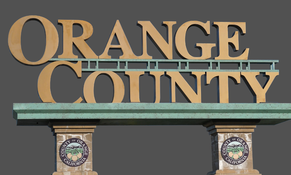 Orange County signage